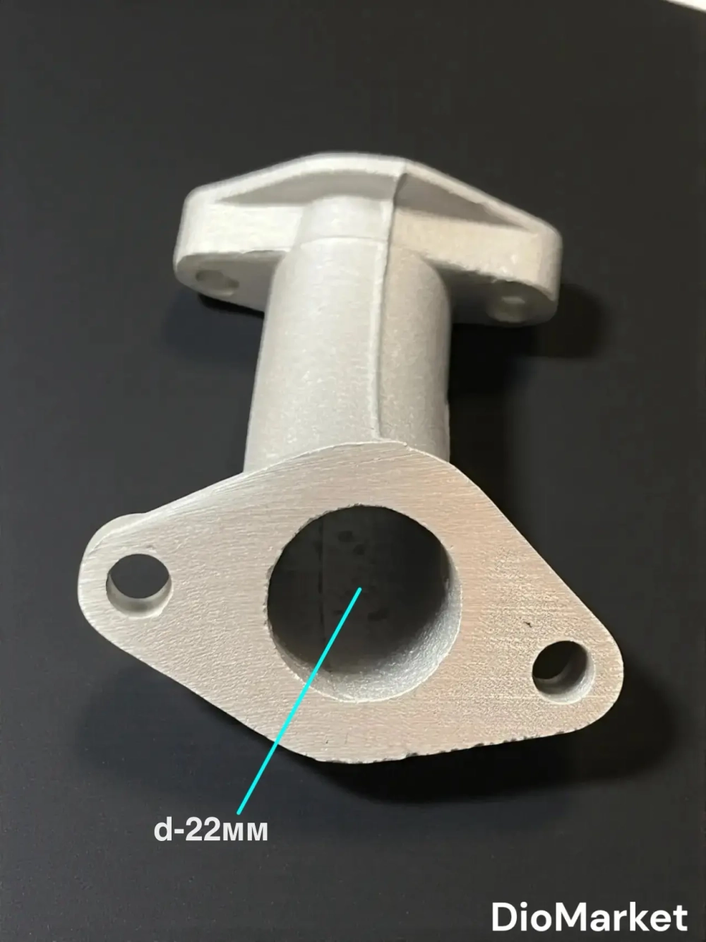 коллектор (впускной патрубок) мопед Delta дельта