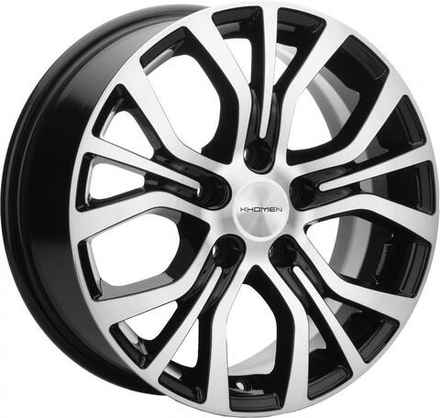 Khomen 1608 6.5x16 5x114.3 ET 38 Dia 60.1 (GFP)