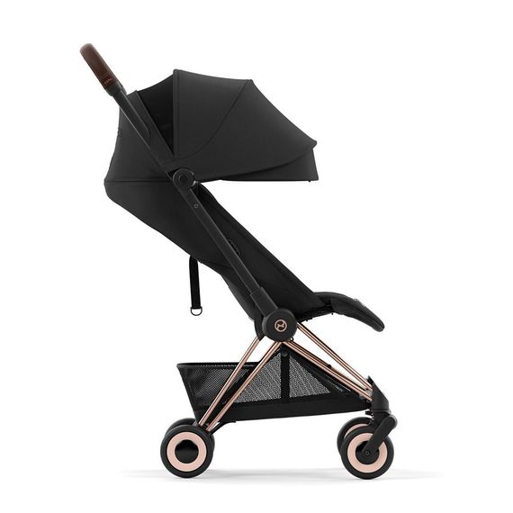 Прогулочная коляска Cybex Coya Sepia Black шасси Rosegold