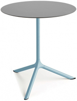 Стол ламинированный обеденный Scab Design Tripe Maxi, голубой, светло-серый