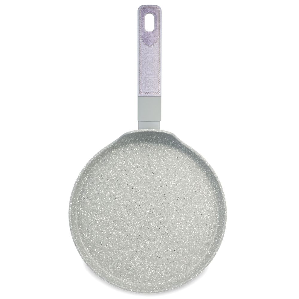 СКОВОРОДА БЛИННАЯ С АНТИПРИГАРНЫМ ПОКРЫТИЕМ PFLUON MARBLE, 22*4,3 СМ