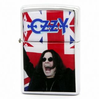 Зажигалка Ozzy Osbourne на фоне британского флага (511)