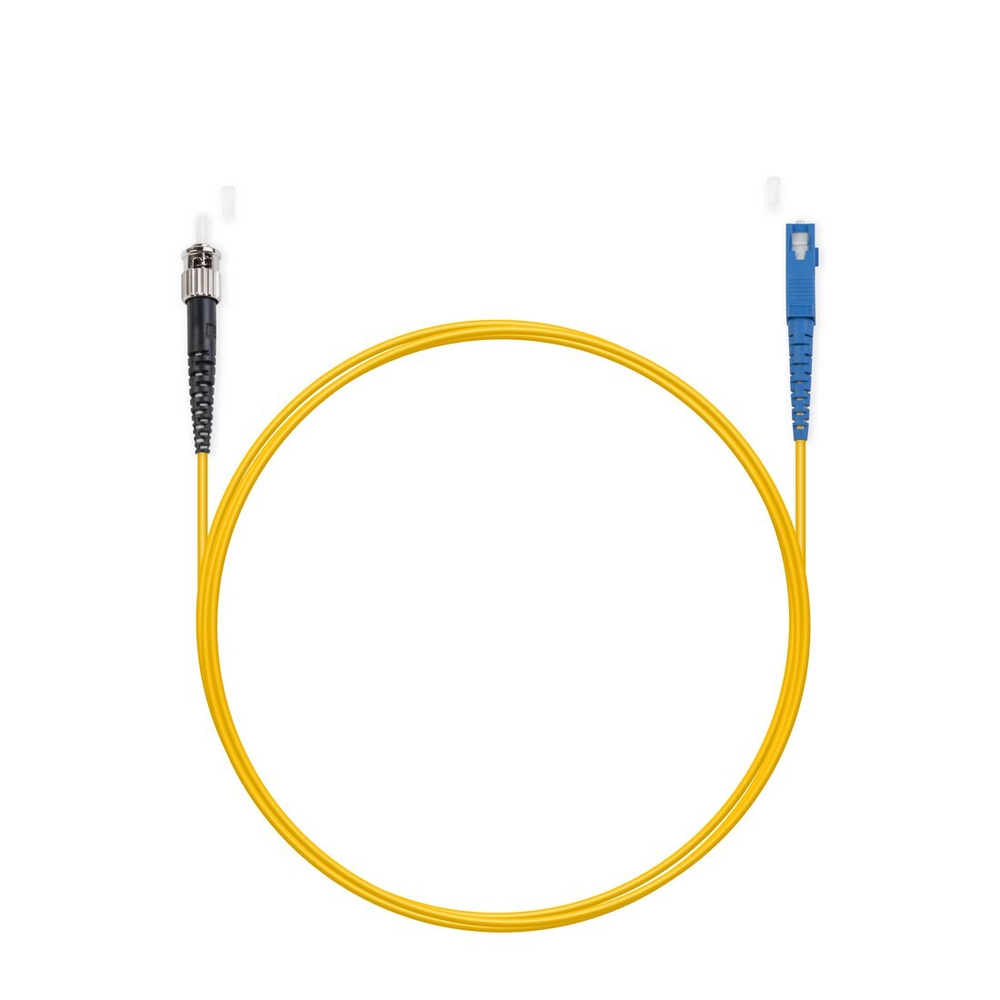 Патч Корд Оптоволоконный SC/UPC-ST/UPC SM 9/125 Simplex 3.0мм 1 м