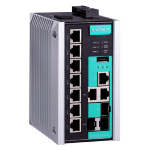Коммутатор управляемый MOXA EDS-510E-3GTXSFP-T
