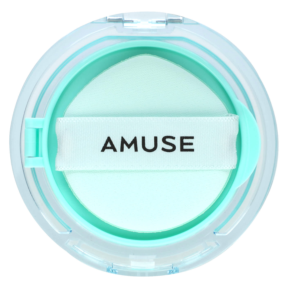 Amuse, Meta Fixing Vegan Cushion, SPF 45 PA ++, телесный оттенок 02, 15 г (0,52 унции)