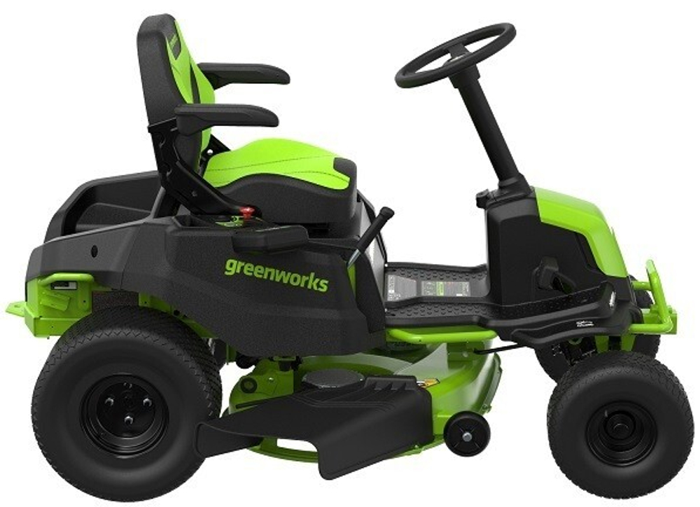 Трактор садовый GREENWORKS GC82LT107 82V, аккумуляторный без АКБ и ЗУ 7404507