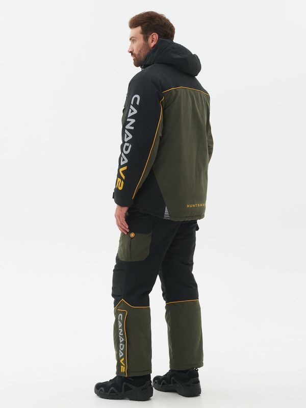 Костюм зимний Канада V-2 ткань Исландия цвет Хаки/Черный