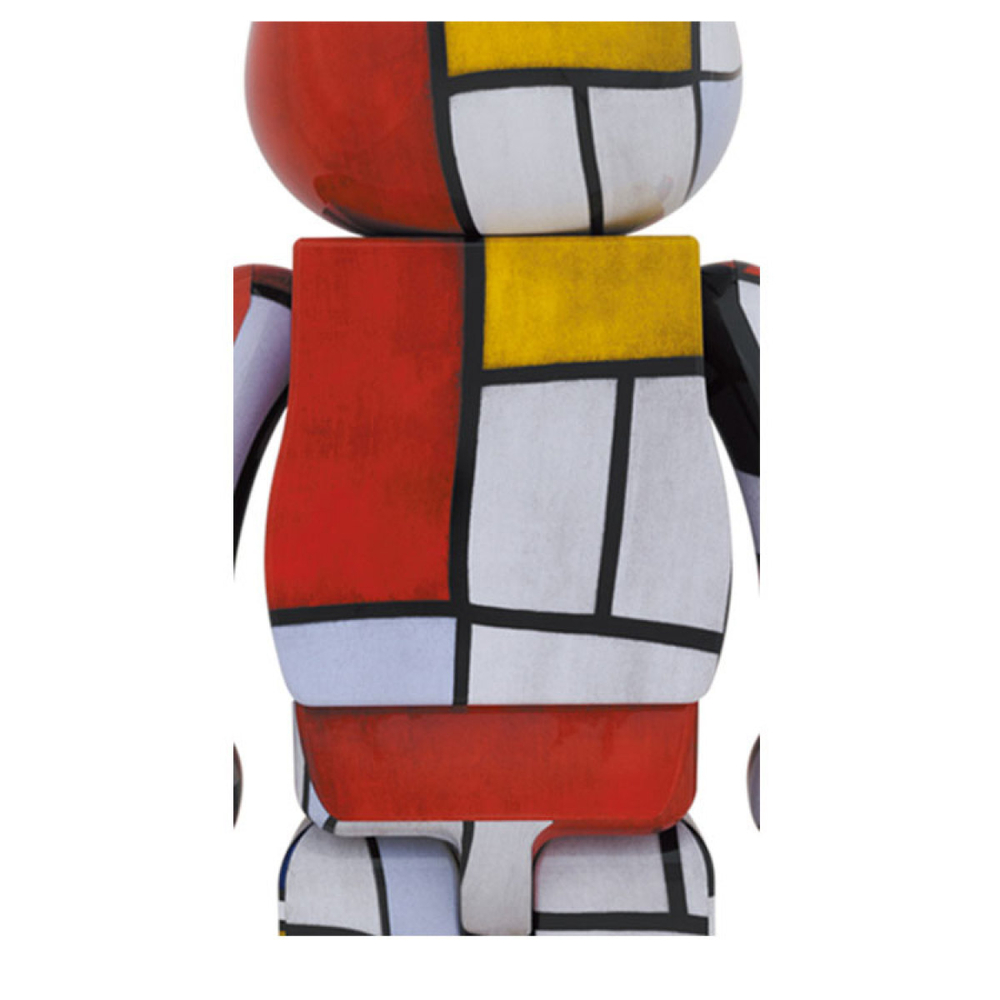 Дизайнерские игрушки BE@RBRICK 1000% Piet Mondrian 70cm, Piet-Mondrian-1000%