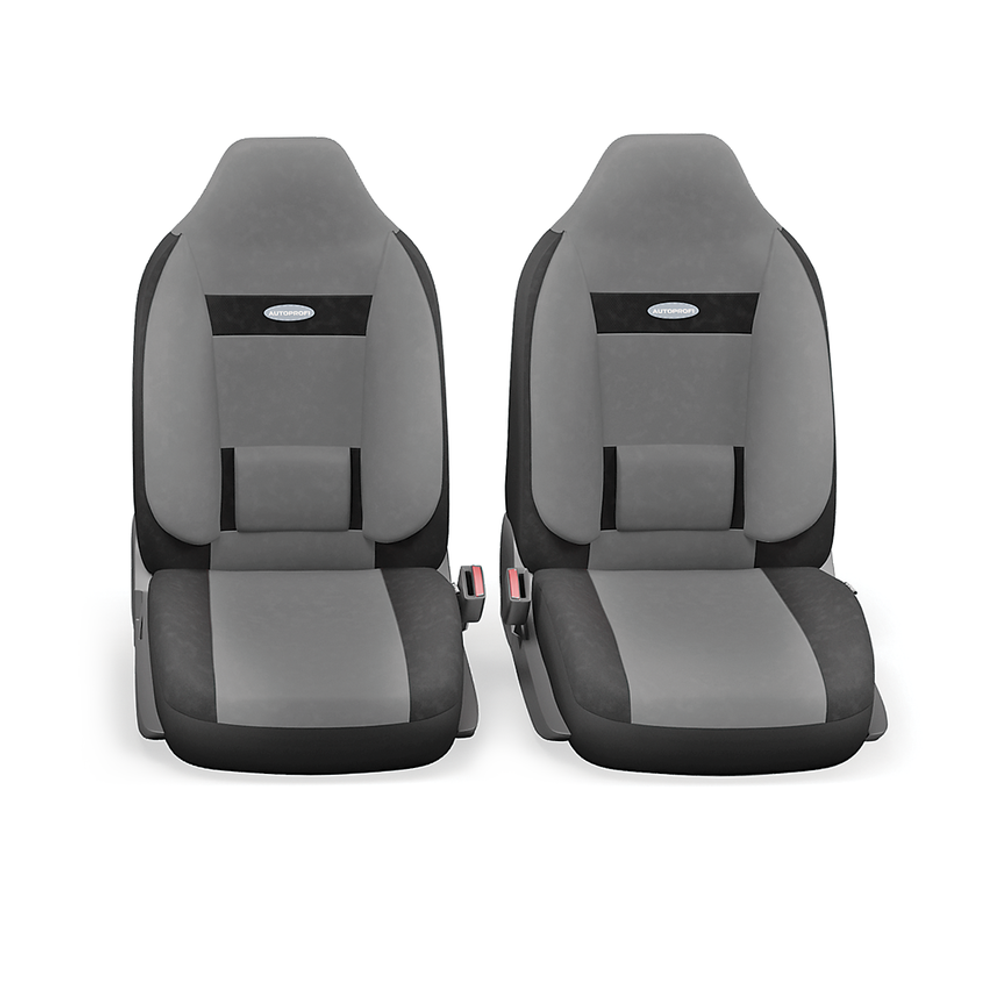 Авточехлы AUTOPROFI COMFORT COM-1105H BK/D.GY темно серый/черный размер М