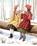 Red Head Ann. Colouring Book