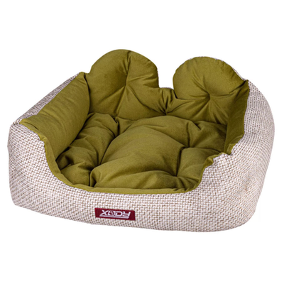 Лежак бант (флок) olive