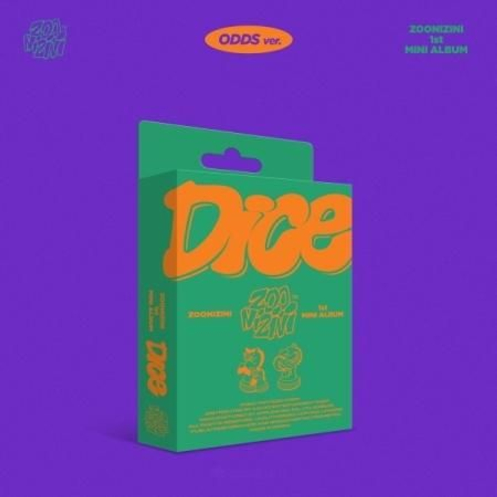 Альбом ZOONIZINI (ASTRO) - DICE 1st Mini Album META ODDS Version