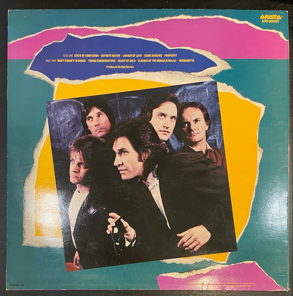 The Kinks- State Of Confusion (Голландия 1983г.)