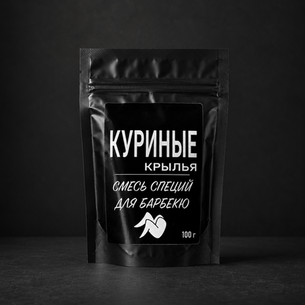Обсыпка для куриных крылышек барбекю