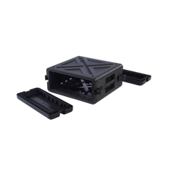 Ударопрочный пластиковый Рэковый кейс 4 юнита KZCASE@RACK4U
