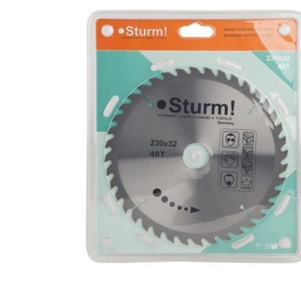 Пильный диск Sturm! 230х32мм; 40Т Блистер