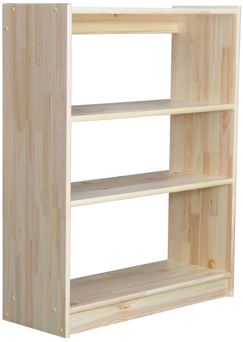 Стеллаж Денвер деревянный 3 полки