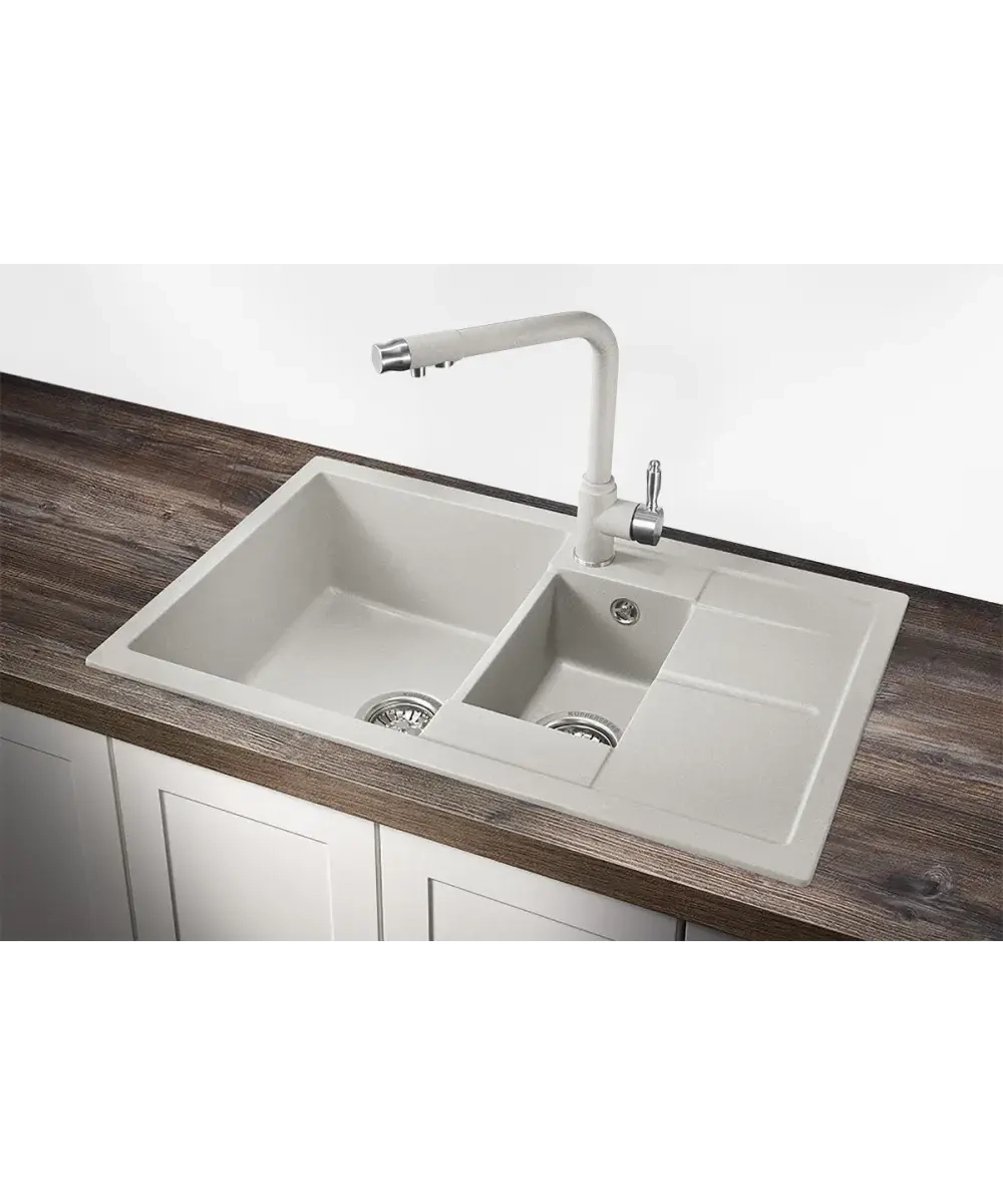 Кухонная мойка Kuppersberg MODENA 60 NL 1,5B1D ROCK фото 2