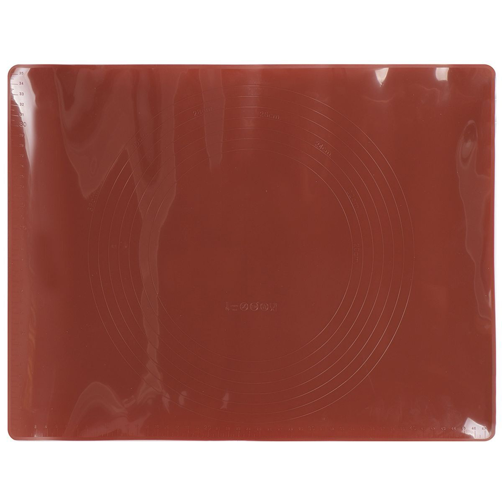 Коврик кухонный силикон, 48х36 см, в асс, Marmiton, 17010