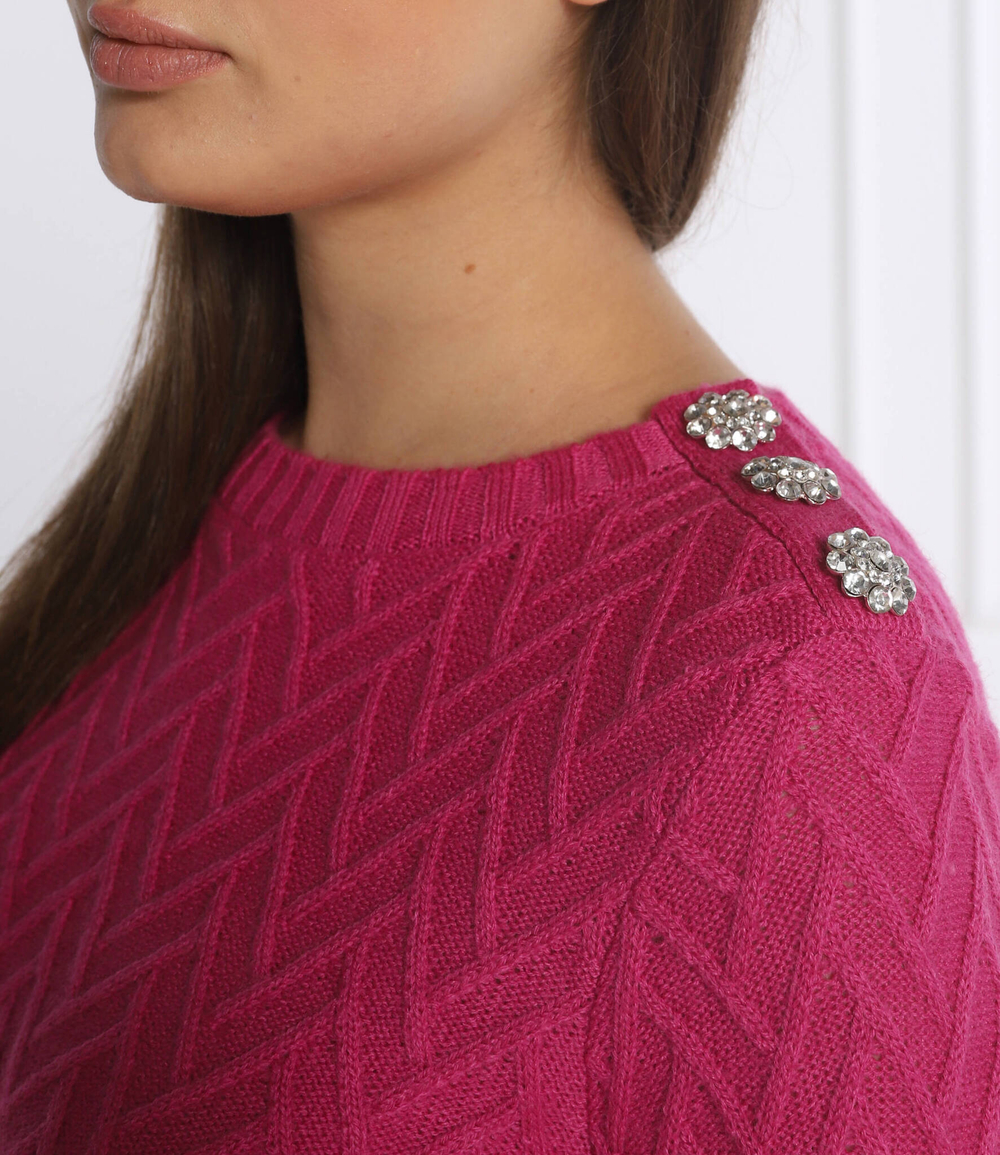 свитер chiusa Liu Jo - фуксия(WF2269 MA95M)