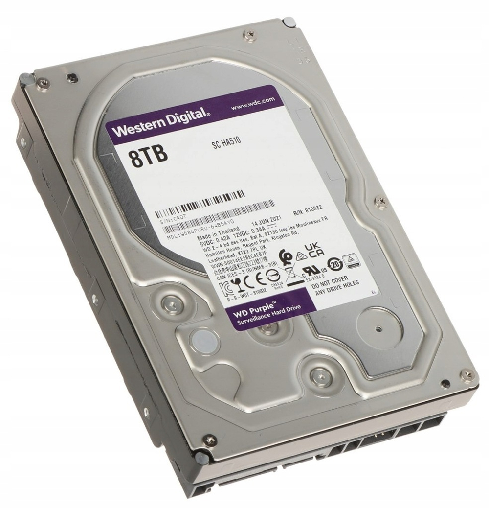 Жесткий диск WD Purple 8Tb /WD84PURU/