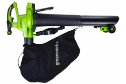 Пылесос-воздуходувка GREENWORKS GD40BV 40 V без акб и з/у   2406907