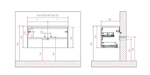 Тумба с раковиной BelBagno KRAFT 70 2C-SO/BB700ETL Cemento Grigio