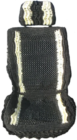 Накидки на сидение J04 (Black/косточки) KING J04 (Black/косточки)