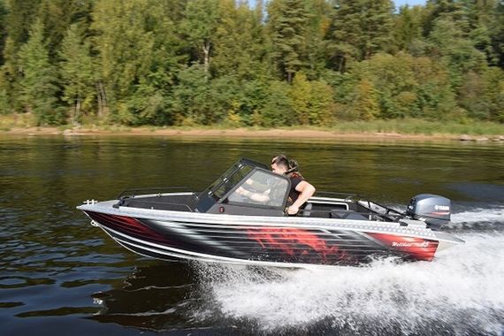 Алюминиевая лодка Wellboat 45АU