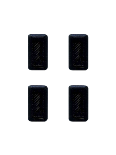 Ножки для ноутбука Asus N76, N76V, чёрные