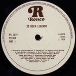 Сборник / 20 Rock Legends (LP)