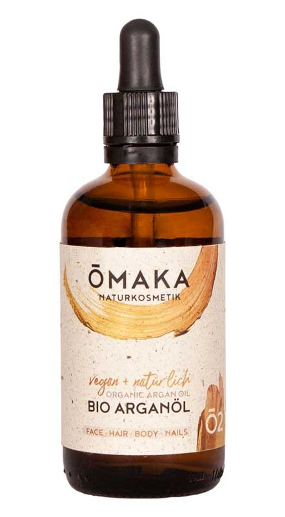 Органическое аргановое масло OMAKA, холодного отжима, 100 мл