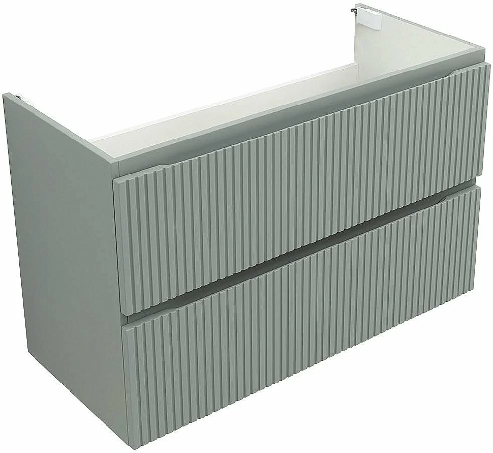 Тумба с раковиной Aquanet Джейн (Flat) 335436/330426 100 мисти грин