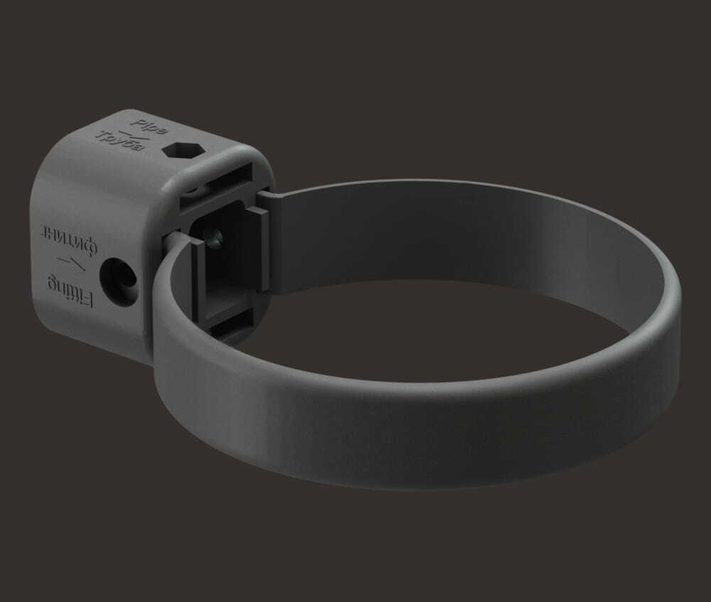 Döcke LUX Хомут универсальный (Графит)