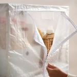 Стеллаж с чехлом - IKEA JOSTEIN, 61х41х90 см, белый, ЮСТЕЙН ИКЕА