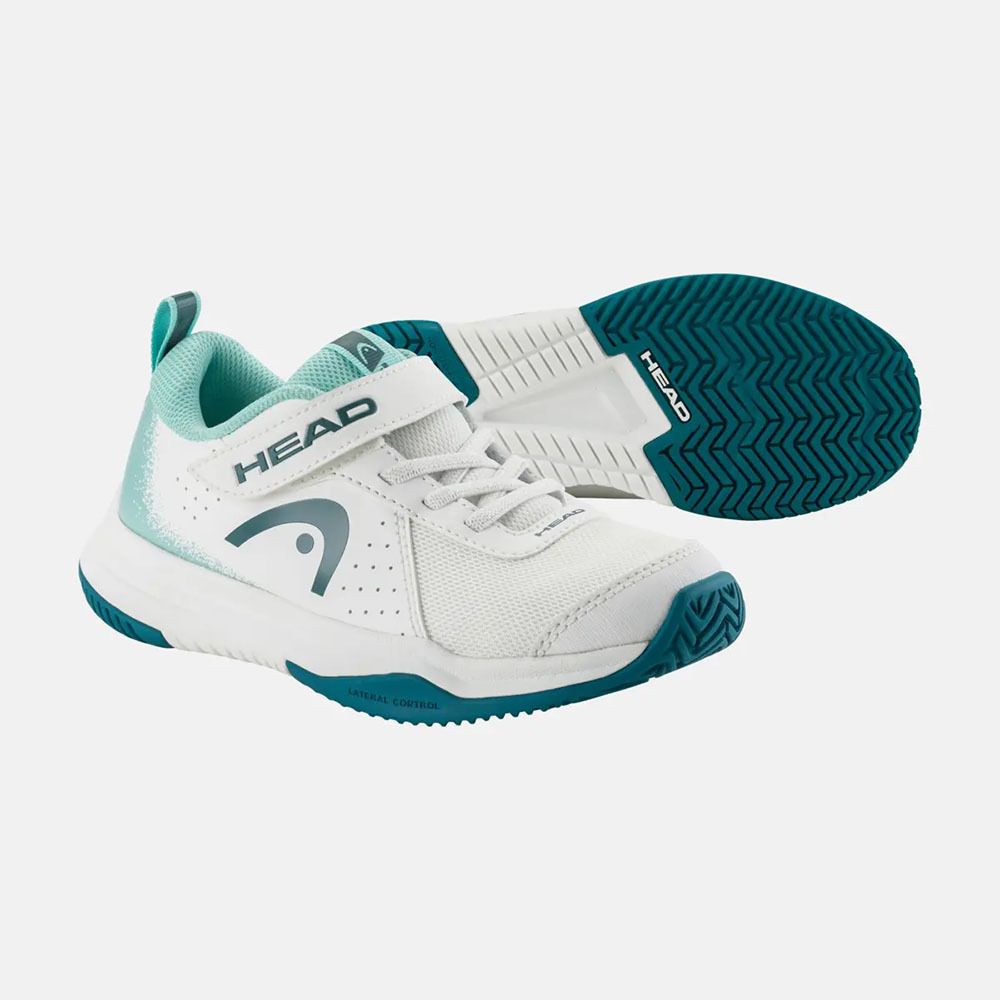 Кроссовки теннисные детские HEAD Sprint Velcro 4.0 275525, р.1 (рос.32), белый