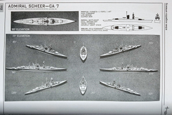 Броненосный корабль "Адмирал Шеер" 1931-1945 гг.