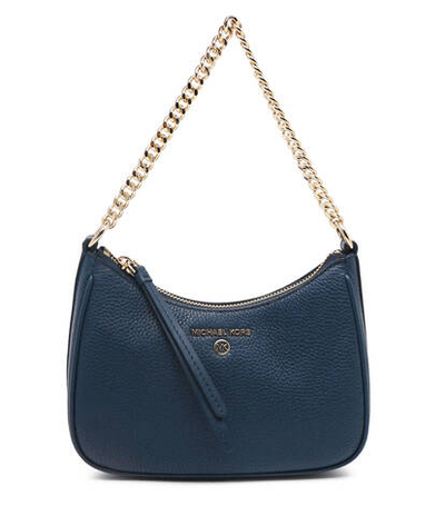 Кожаная сумка хобо Michael Kors - темно-синий(32F3GT9C1L)