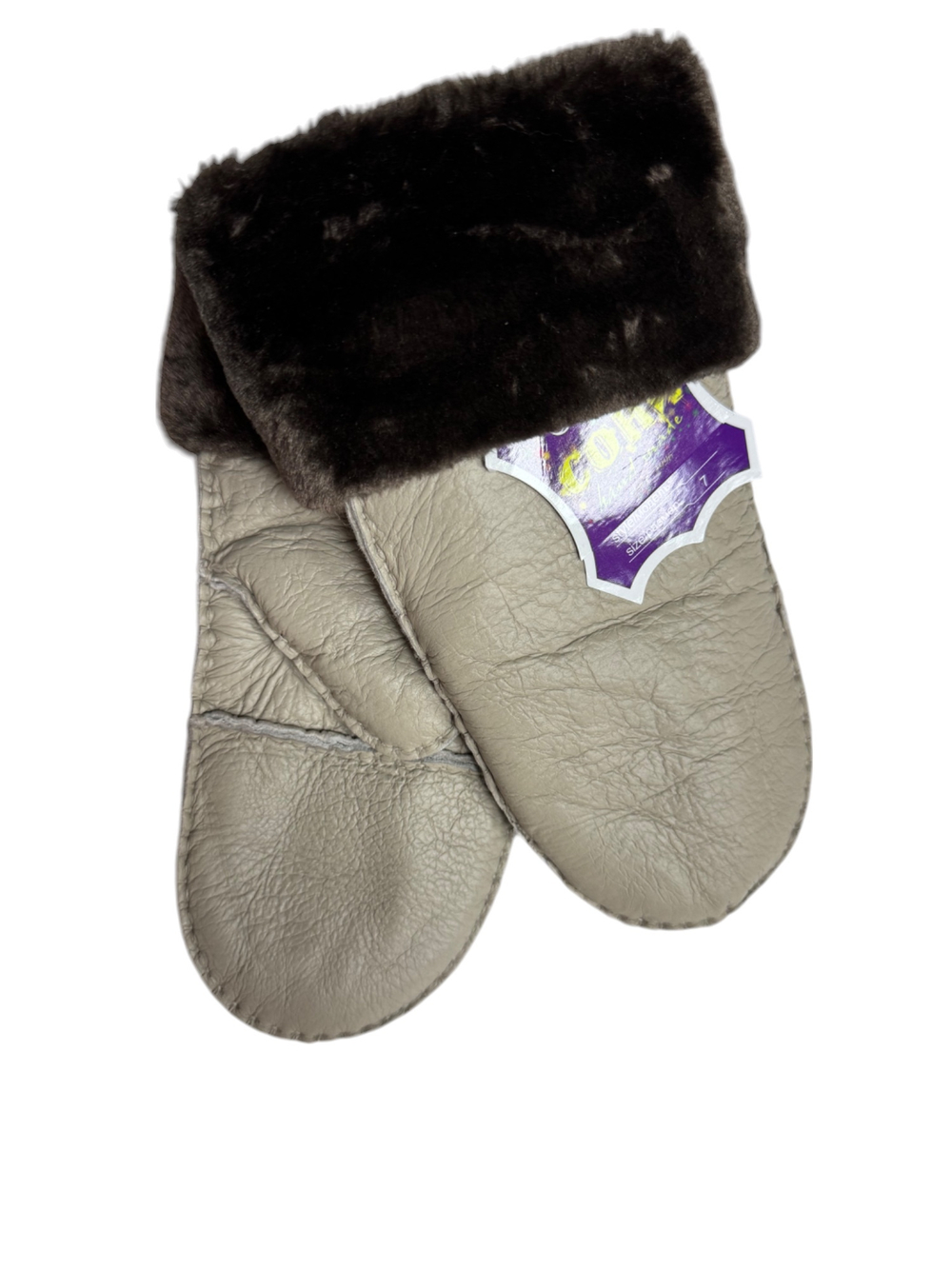 Варежки . Женские. Материал верха: Дубленка. Подклад: Дубленка. В упаковке 10 шт, разные цвета.