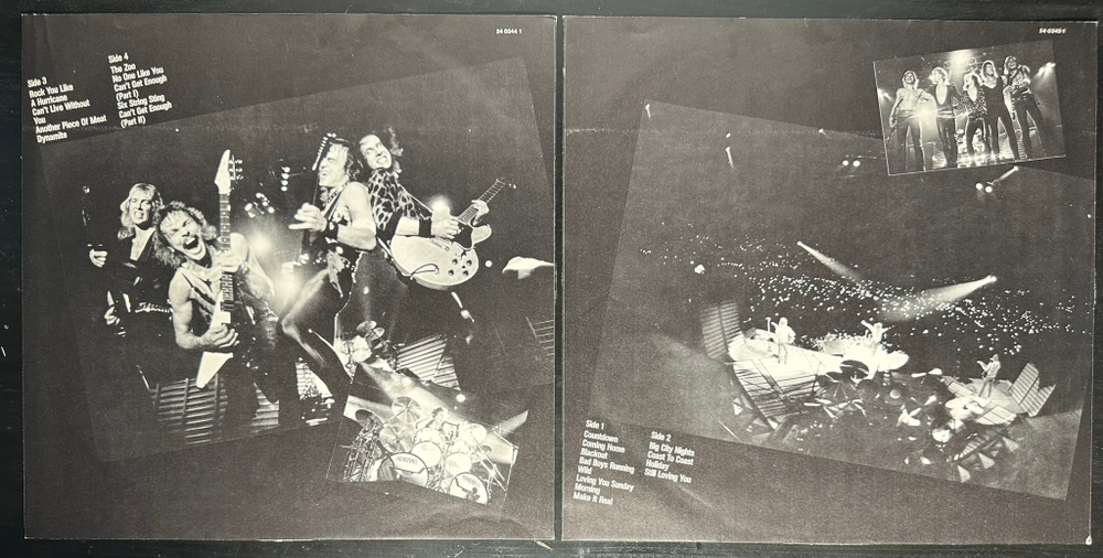 Scorpions - World Wide Live 2LP (Германия 1985г.)