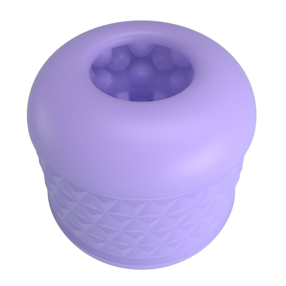 Сиреневый сквозной мастурбатор Cory (Цвет: сиреневый)