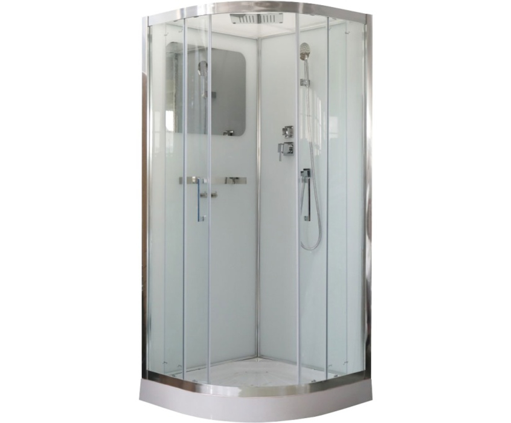 Душевая кабина Ceruttispa (ЧеруттиСпа) VIVA 101, с низким поддоном, 100x100x215