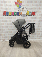 Коляска модульная 3в1 Farfello Molly Pro серый