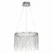 SL6201.103.24 Люстра подвесная ST-Luce Серебристый/Прозрачный LED 1*24W 3000K/4000K/6000K VEGA