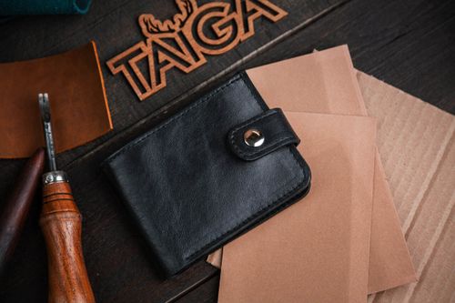 Кошелек Taiga Грот черный
