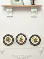 Картины на стену интерьерная на холсте 3 шт 17.5 см