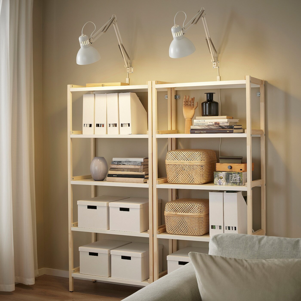 IKEA TERTIAL  (ИКЕА ТЕРТИАЛ)  -  Настольная лампа, белая