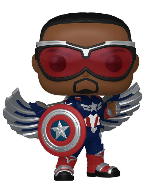 Фигурка Funko POP! Bobble Marvel Captain America BNW Captain America (1364) 75990