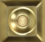 Подсвечник золотой, 18 см [Арт. WER-2625]