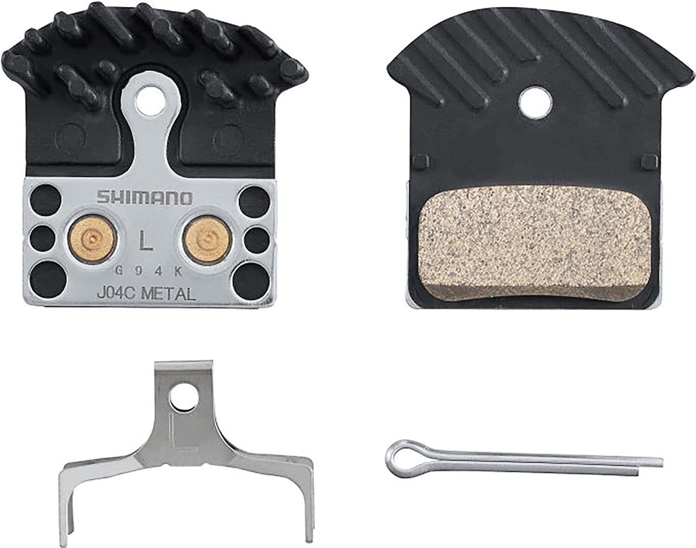 Тормозные колодки под диск Metal J04CIncl cо шплинтом 1 пара
